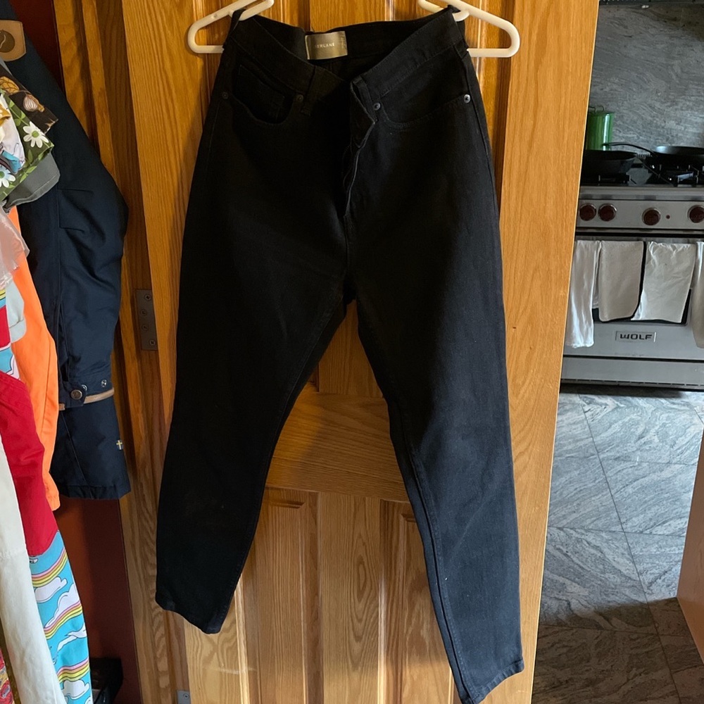 Everlane High Waisted Skinny 29 Regular Black
